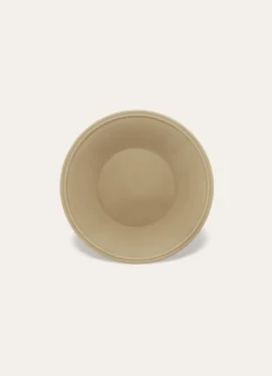 Bouchara ASSIETTE À DESSERT EN FAÏENCE BEIGE