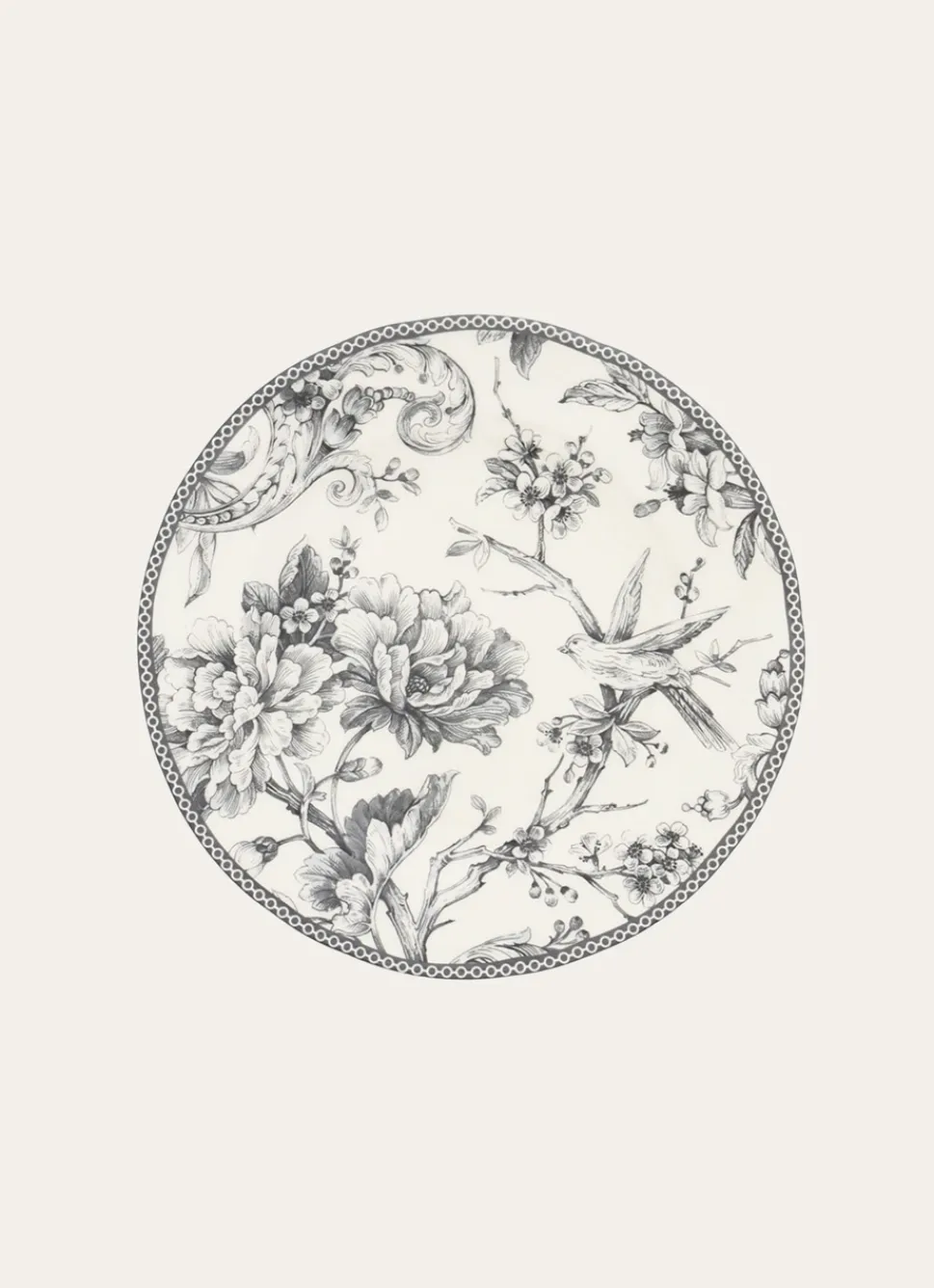 Discount Bouchara ASSIETTE À DESSERT EN GRÈS ADELAÏDE GRIS