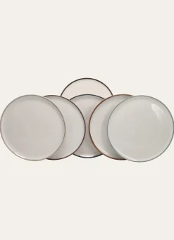 New Bouchara ASSIETTE À DESSERT EN GRÈS MALO JADE