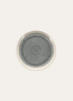 Sale Bouchara ASSIETTE À DESSERT EN GRÈS RÉACTIF BLEU