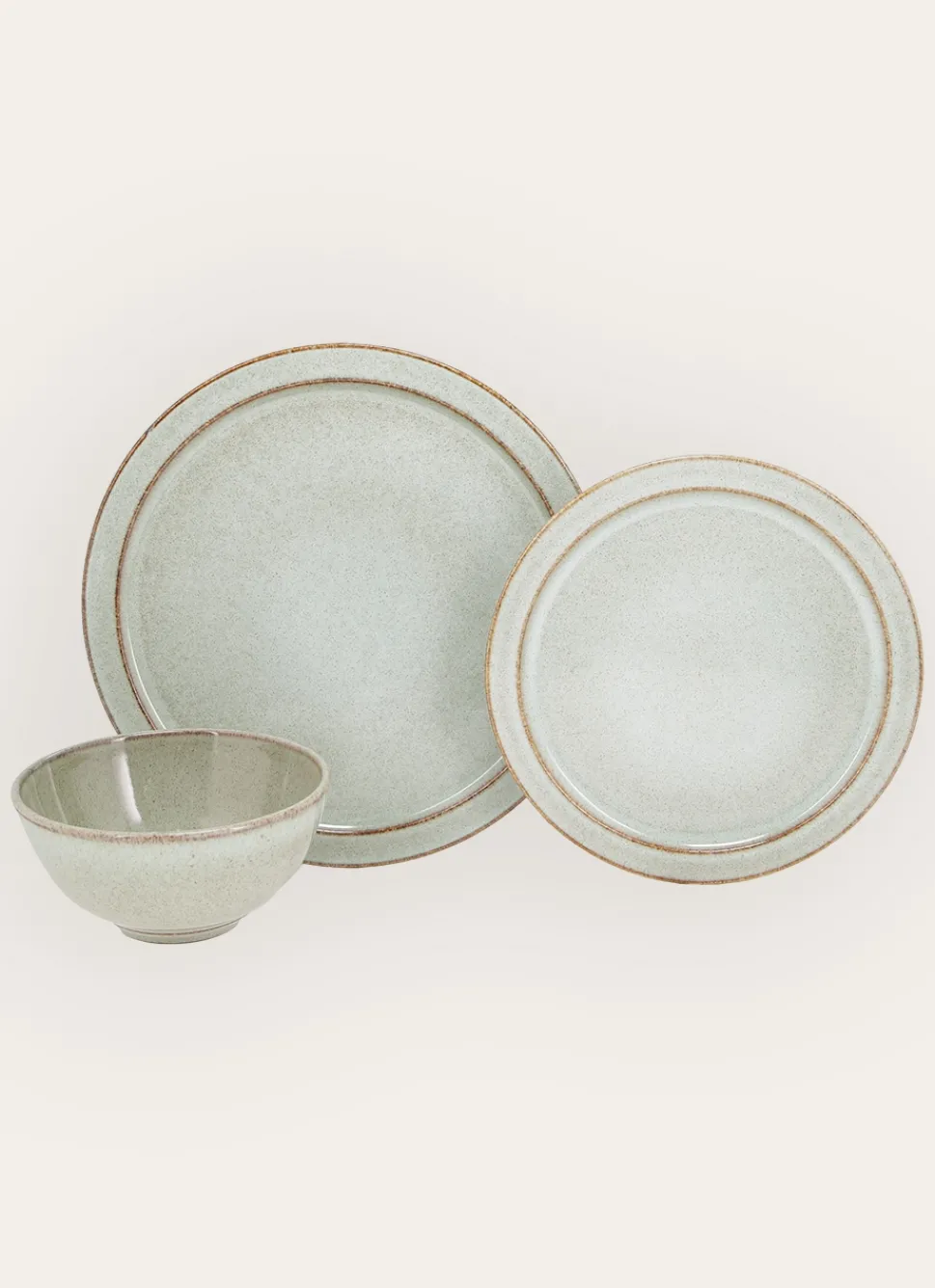 Outlet Bouchara ASSIETTE À DESSERT EN GRÈS GARANCE GENÉVRIER