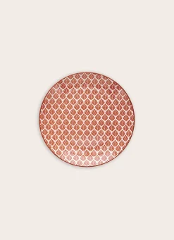 Sale Bouchara ASSIETTE À DESSERT EN PORCELAINE GALM BRIQUE