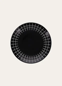 Clearance Bouchara ASSIETTE À DESSERT GEOM NOIR