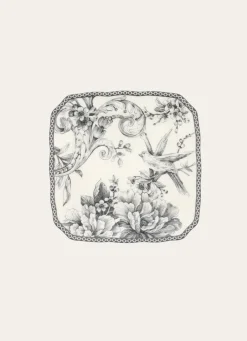 Outlet Bouchara ASSIETTE À PAIN EN GRÈS ADELAÏDE GRIS