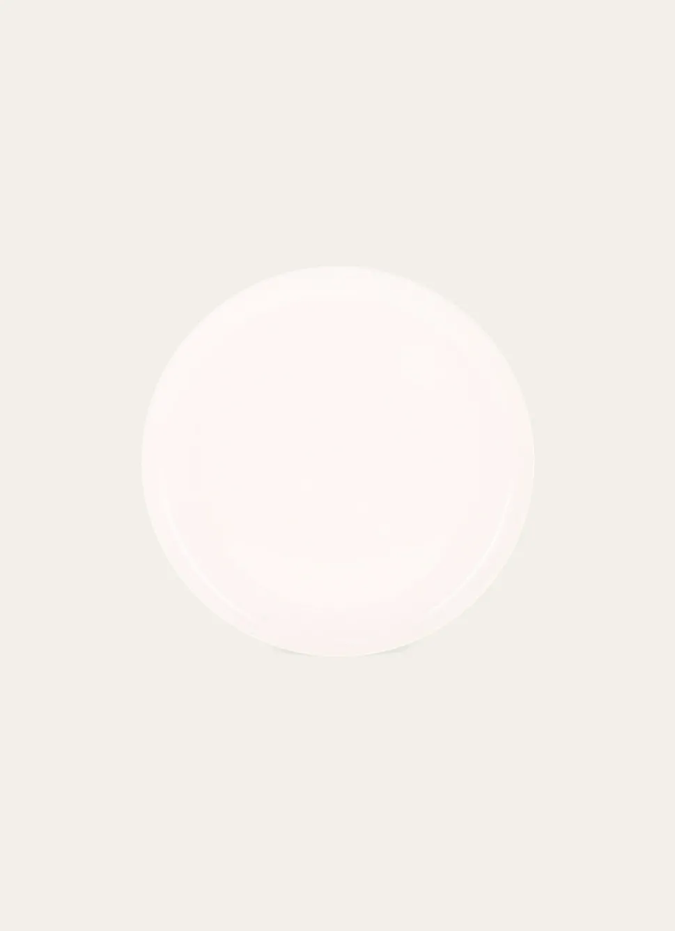 Bouchara ASSIETTE PLATE EN GRÈS CRÈME