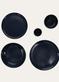 New Bouchara ASSIETTE PLATE EN GRÈS MARINE