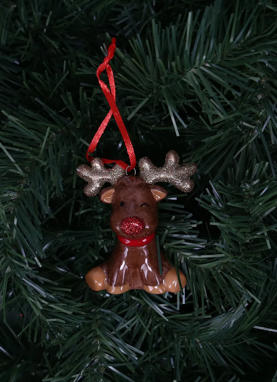 Hot Bouchara BÉBÉ RENNE EN CÉRAMIQUE À SUSPENDRE PÉCAN