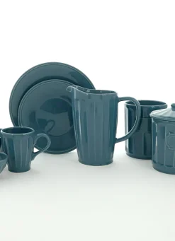 Hot Bouchara BOL CÔTELÉ EN FAÏENCE CHARRON