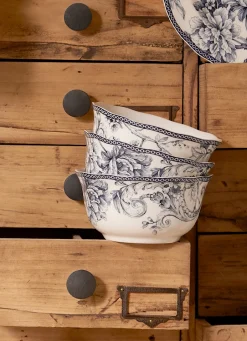 Best Bouchara BOL EN GRÈS ADELAÏDE MARINE