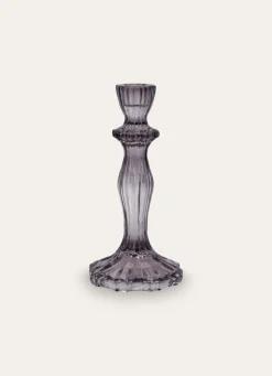 Bouchara BOUGEOIR EN VERRE ESPRIT CHANDELIER PARME