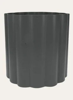 Online Bouchara CACHE POT MÉTAL EN FORME DE PÉTALES Vert LAURIER