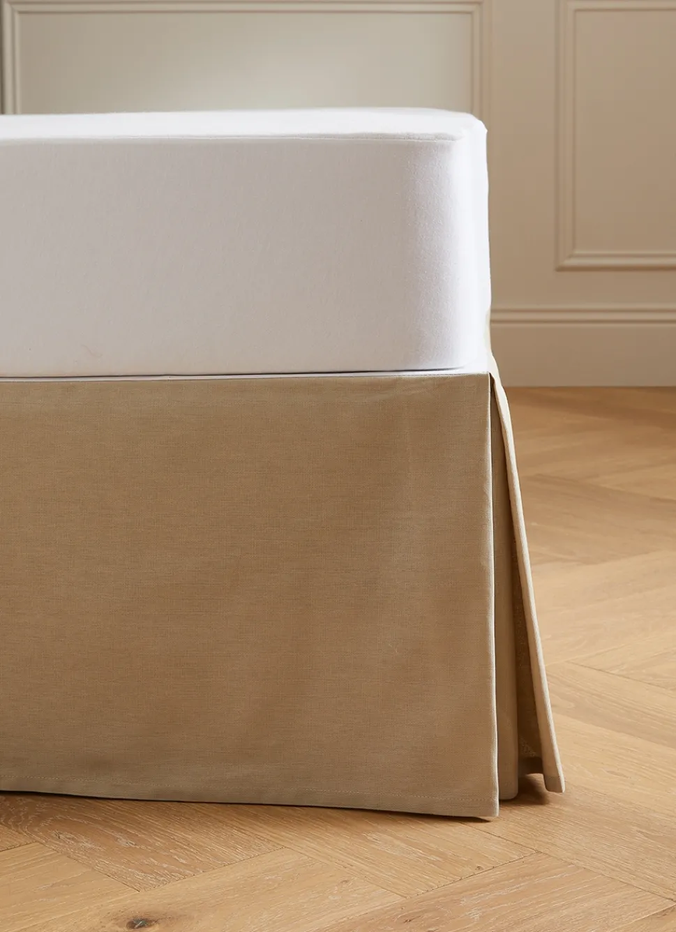 Sale Bouchara CACHE-SOMMIER PLI CREUX EN COTON NATUREL