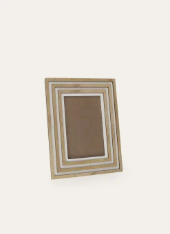 Online Bouchara CADRE PHOTO À POSER EFFET BOIS NATUREL/BLANC