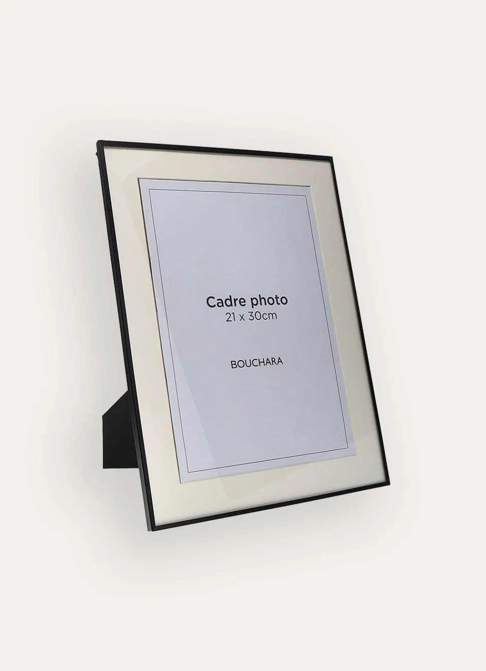 Discount Bouchara CADRE PHOTO RECTANGULAIRE AVEC PASSE-PARTOUT Noir