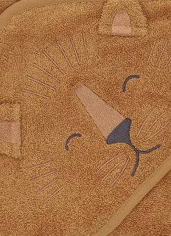 Sale Bouchara CAPE COTON ÉPONGE TÊTE DE LION AVEC OREILLES 360GR OCRE