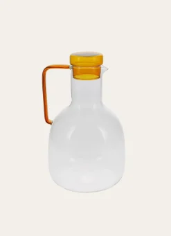 Clearance Bouchara CARAFE EN VERRE ÉPURÉE CARAMEL