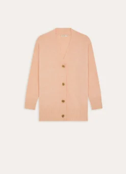 Hot Bouchara CARDIGAN EN MAILLE AVEC COL V ROSE