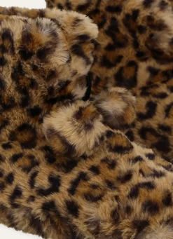 Best Bouchara CHAUSSONS EN FAUSSE FOURRURE LÉOPARD