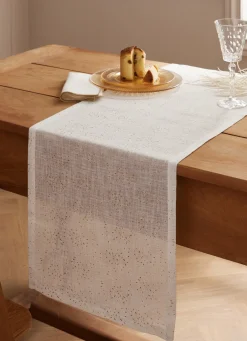 Clearance Bouchara CHEMIN DE TABLE DORÉ ECRU / DORÉ