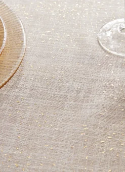 Clearance Bouchara CHEMIN DE TABLE DORÉ ECRU / DORÉ