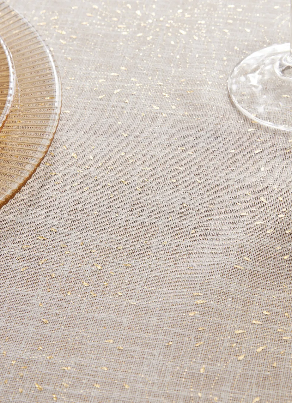 Clearance Bouchara CHEMIN DE TABLE DORÉ ECRU / DORÉ