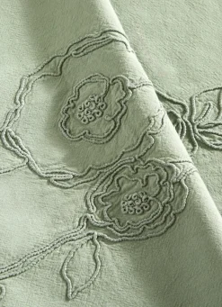 Outlet Bouchara CHEMIN DE TABLE ROSA VERT D'EAU VERT D'EAU