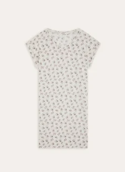 Hot Bouchara CHEMISE DE NUIT EN COTON IMPRIMÉ MULTICOLORE