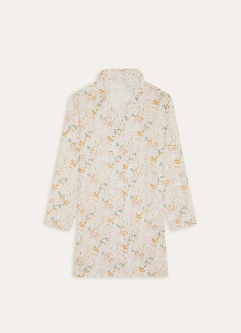 Discount Bouchara CHEMISE DE NUIT EN DOUBLE GAZE DE COTON MULTICOLORE