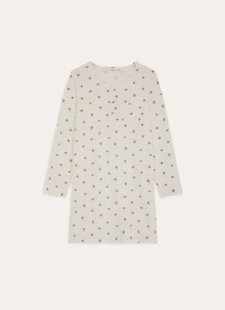 Discount Bouchara CHEMISE DE NUIT IMPRIMÉE CUTIE ECRU