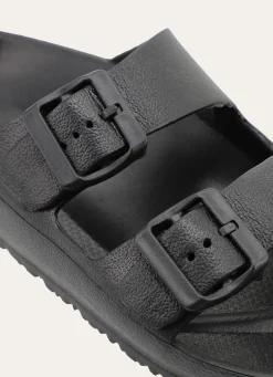 Bouchara CLAQUETTES EN PLASTIQUE À DOUBLE BOUCLES Noir