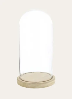 New Bouchara CLOCHE DÉCORATIVE EN VERRE NATUREL/TRANSPARENT