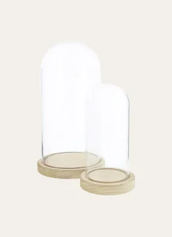 New Bouchara CLOCHE DÉCORATIVE EN VERRE NATUREL/TRANSPARENT