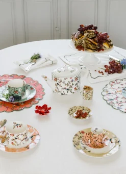 Online Bouchara COFFRET DE 4 ASSIETTES À DESSERT JISPAHAN MULTICOLORE