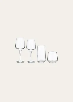 Discount Bouchara COFFRET DE 6 GOBELETS TRAPEZE EN VERRE TRANSPARENT
