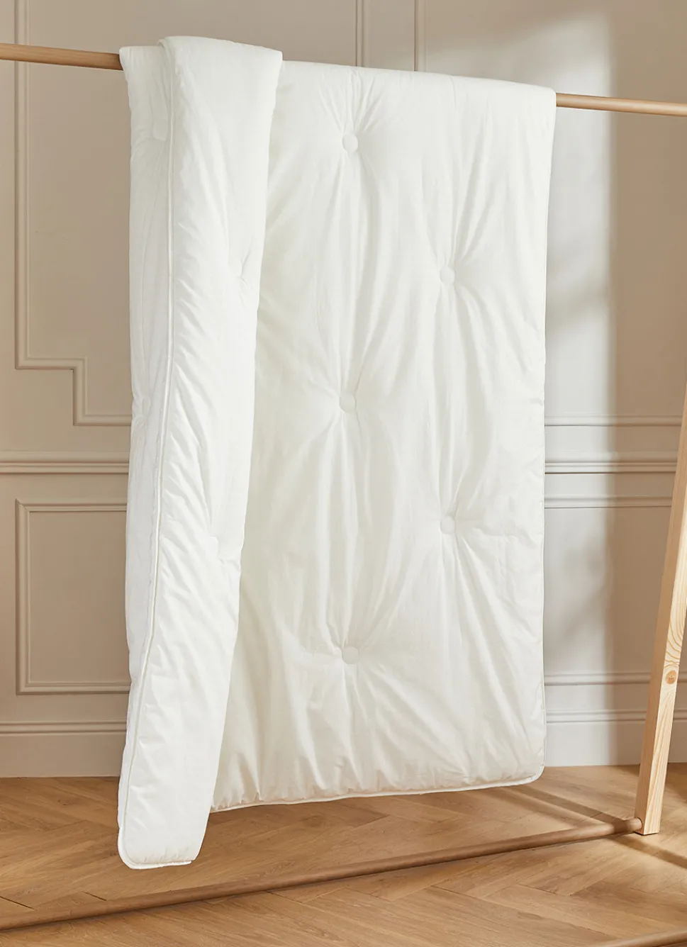 Hot Bouchara COUETTE DORMOFIL TRÈS CHAUDE EN PERCALE DE COTON ÉCRU