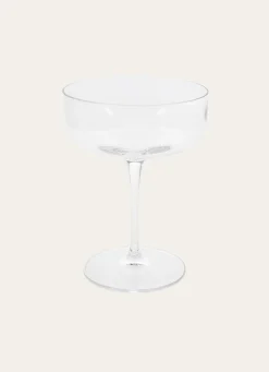 Bouchara COUPE A CHAMPAGNE EN CRISTALLIN TRANSPARENT