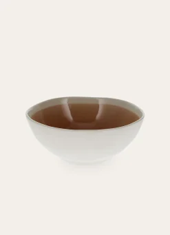 Bouchara COUPELLE EN GRÈS RÉACTIF MARRON