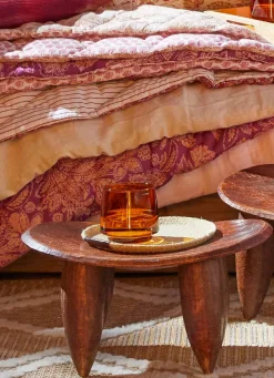 New Bouchara COUPELLE RONDE EN FIBRES LES MOYEN FORMAT NATUREL