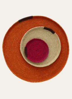 New Bouchara COUPELLE RONDE EN FIBRES LES MOYEN FORMAT NATUREL