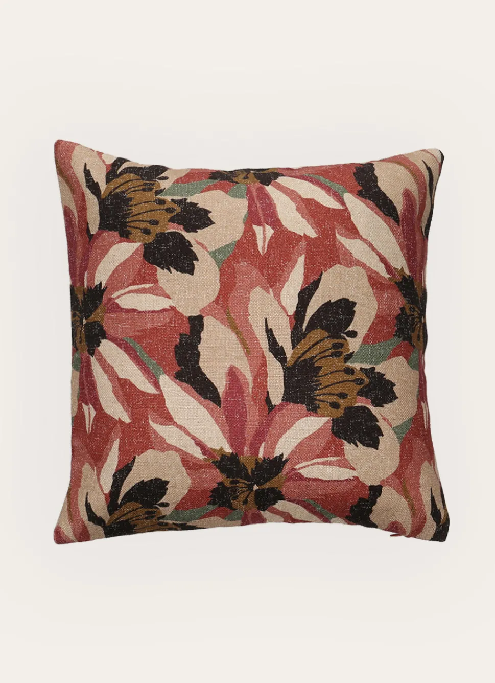 New Bouchara COUSSIN Á MOTIF FLORAL IMPRIMÉ ELLA MULTICOLORE