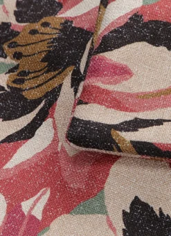 New Bouchara COUSSIN Á MOTIF FLORAL IMPRIMÉ ELLA MULTICOLORE