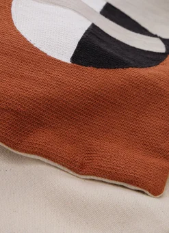 Outlet Bouchara COUSSIN BRODERIE GÉOMÉTRIQUE AGATHE MULTICOLORE