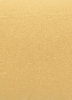 New Bouchara COUSSIN EN COTON UNI AVEC POMPONS EN JUTE JAUNE MIMOSA