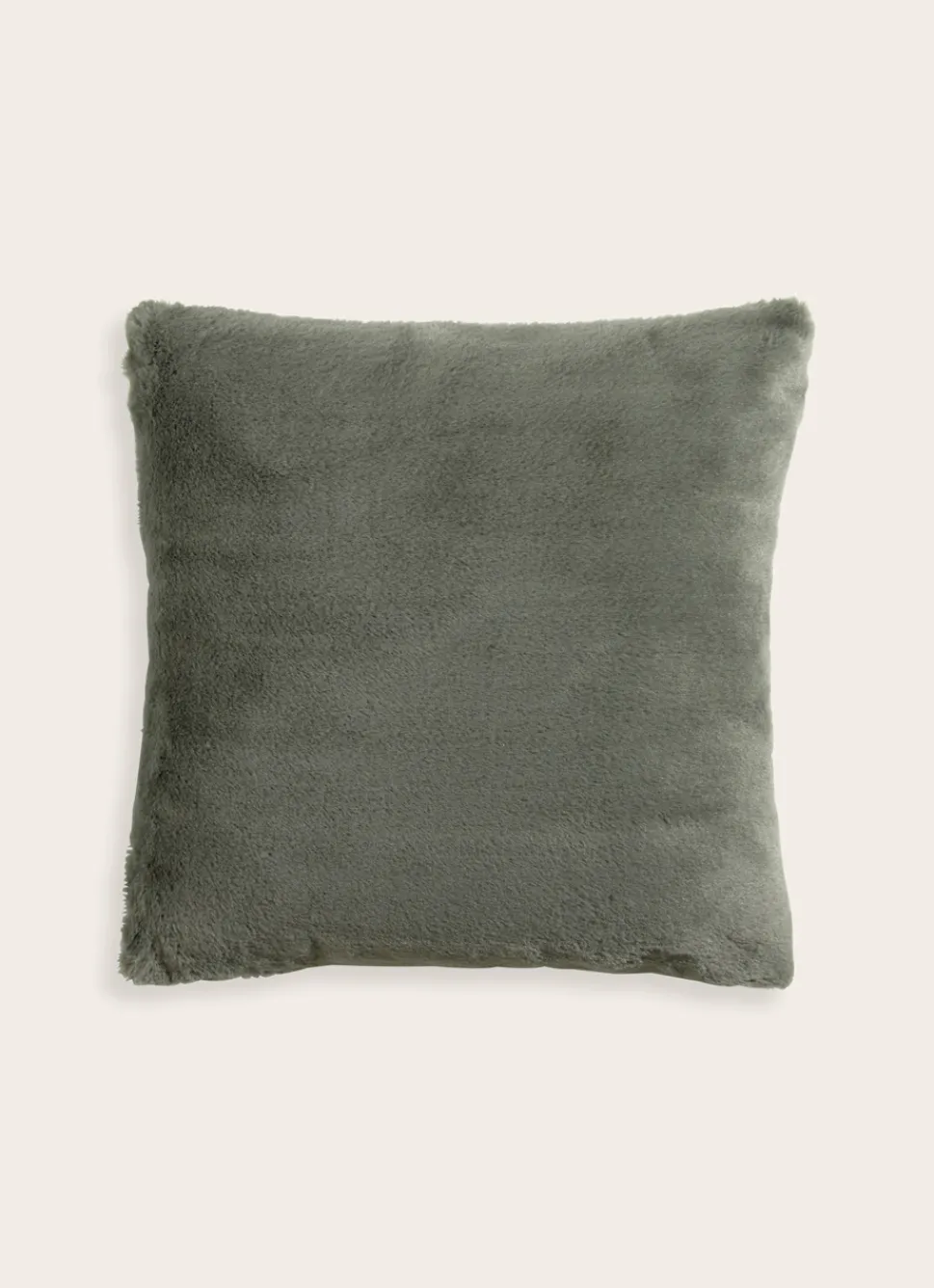 New Bouchara COUSSIN EN FAUSSE FOURRURE EXTRA DOUX SAPIN