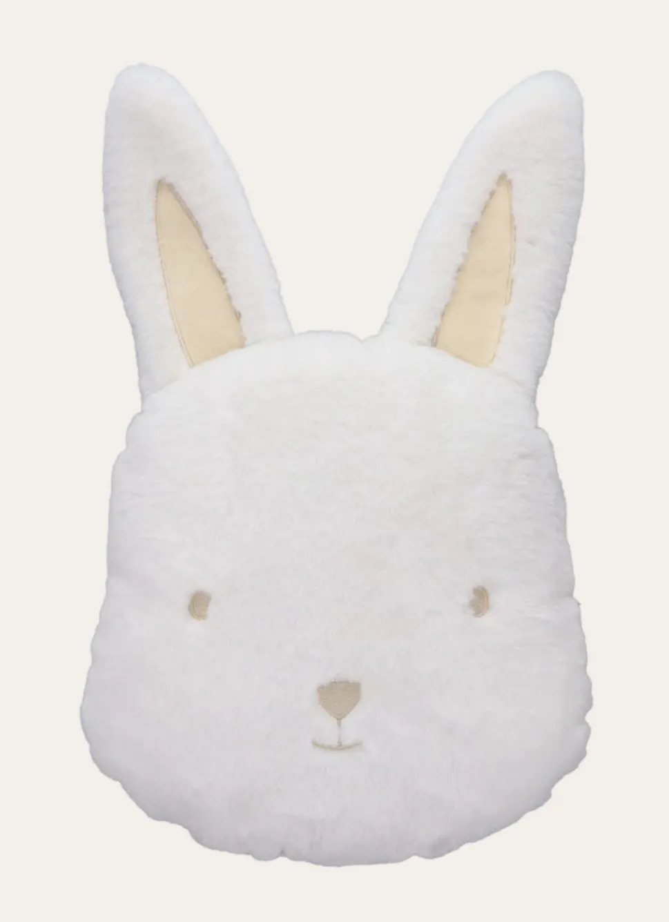 Clearance Bouchara COUSSIN FORME TÊTE DE LAPIN ÉCRU