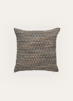 Online Bouchara COUSSIN JACQUARD CHENILLE À MOTIFS GÉOMÉTRIQUES MULTICOLORE