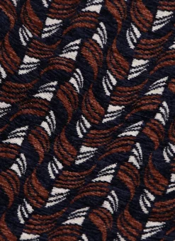 Outlet Bouchara COUSSIN JACQUARD CHENILLE CÉLINE MARINE