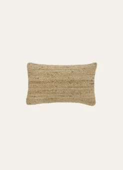 Clearance Bouchara COUSSIN TRESSÉ EN JUTE ET COTON NATUREL