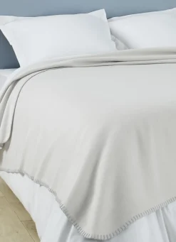 Online Bouchara COUVERTURE POLAIRE LÉGÈRE GRIS