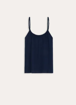 Sale Bouchara DEBARDEUR EN GAZE DE COTON ENCRE